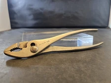 Vintage 8" Proto MFD. USA No. 278 Slip Joint Pliers, Made in U.S.A 