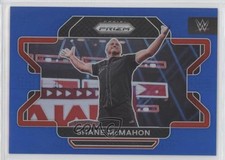 2022 Panini Prizm WWE Blue Prizm 66/199 Shane McMahon #52 13wb