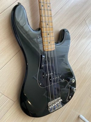 1977 GRECO PB420 Precision Bass Guitar Black MIJ Vintage w/ Original Case
