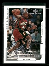 2000-01 Upper Deck MVP #160 Vin Baker Silver Script