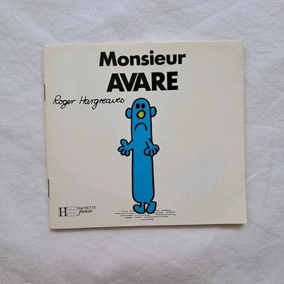 Livre Monsieur Avare Roger Hargreaves Hachette 1991 - Photo 1/4