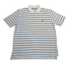 Brooks Brothers Original Fit 1818 Short Sleeve Performance Polo Mens L Stripe