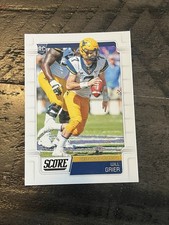 Panini Score Will Grier Rookie #333 West Virginia Mountaineers Football 2019
