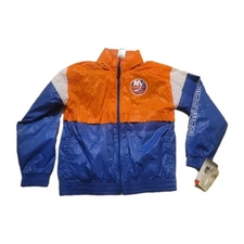 Outerstuff NHL Youth Boy's Size M New York Islanders Windbreaker Jacket NWT $65