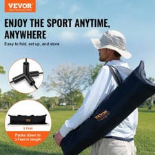 Badminton Net Height Adjustable Volleyball Net 20ft Wide Foldable