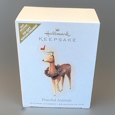 Hallmark Keepsake 2007 Peaceful Animals VIP Exclusive Gift Ornament Collectible