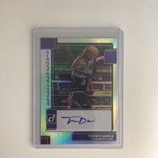 2022-23 Panini Donruss Terence Davis II Kings Signature Series Autograph