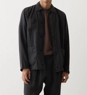 #ad Rag amp; Bone Evan Chore Linen Jacket Size S $245.00