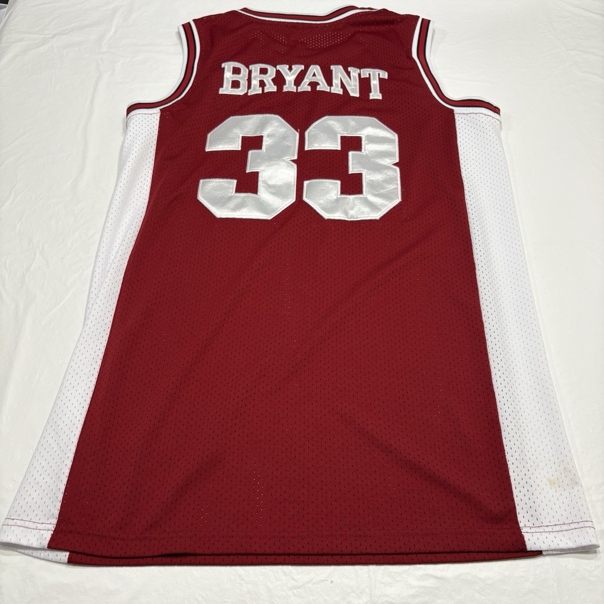 RARE Kobe Bryant #33 Nike Lower Merion High School Jersey Maroon