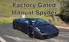 2007 Lamborghini Gallardo SPYDER