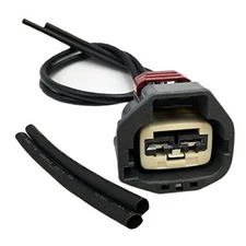 Radiator Cooling Fan Connector Harness Plug Pigtail Compatible with Dodge 