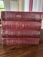 1945–1949 Lot of 4 Polk’s City Directories FALL RIVER MA Genealogy WWII/Postwar