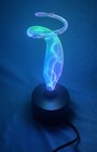 ⚡️Rare Electric Touch LumiSource Sculpted Electra Multicolor Plasma Art Lamp 13”