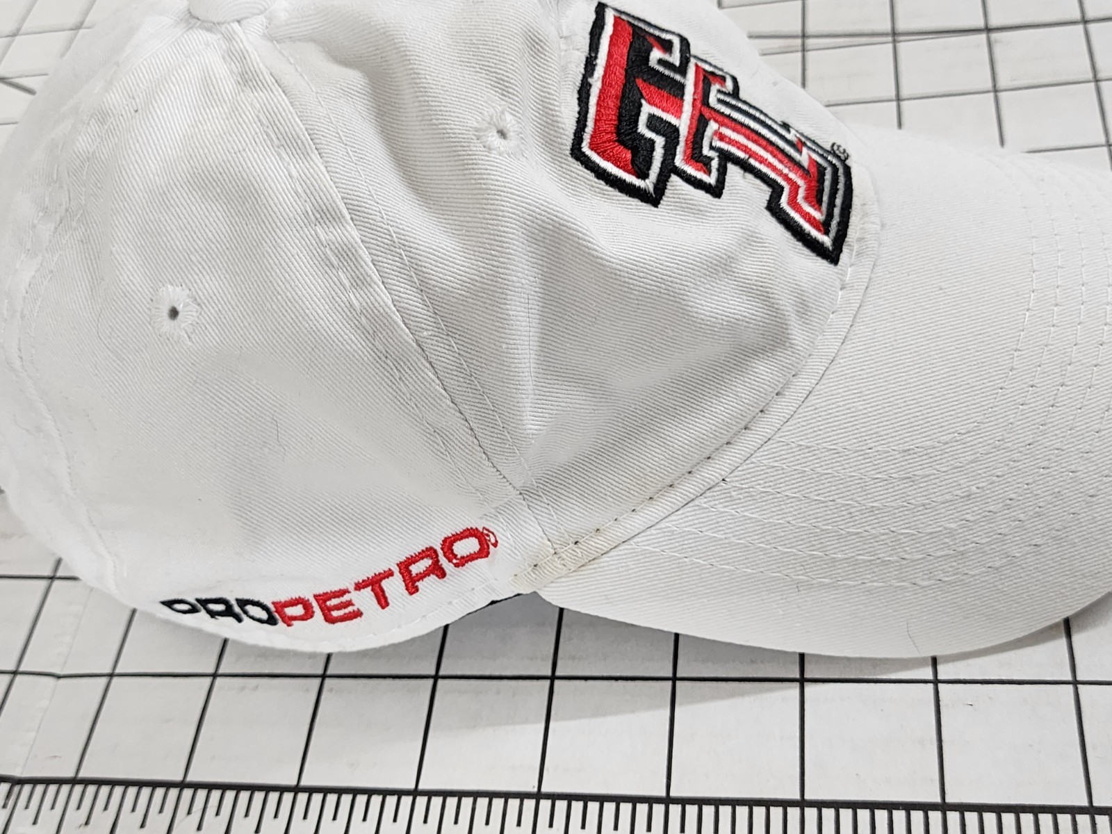 Hat / cap Texas Tech Propetro adjustable strap wh… - image 4
