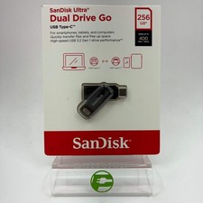 New SanDisk Ultra Dual Drive Go 256GB USB Type-C Drive SDDDC3-256G-AW46