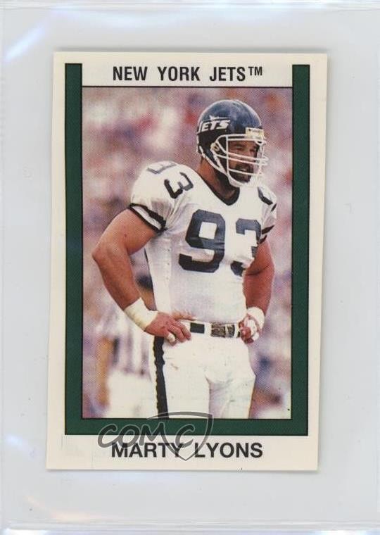 1989 Panini Album Stickers Marty Lyons #357 0i73