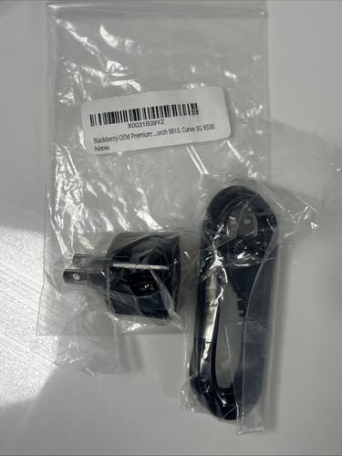 Original OEM Blackberry Home Wall AC Charger Adapter w/ Micro USB Curve 9330 - Picture 4 of 4