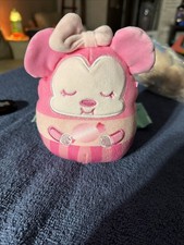Squishmallows Minnie Mouse Plush Disney Stuffed Animal Toy 5" Scented Pink 2025