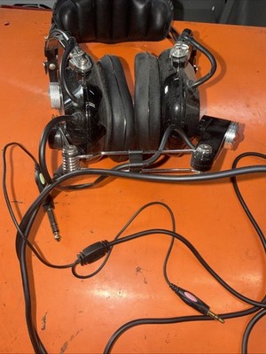 Saitek Pro Flight Series Aviation Headset Used  PC Flight Simulator From VOC Sch