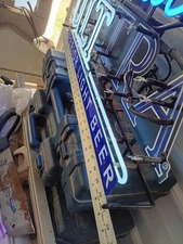 MICHELOB ULTRA Neon Beer Sign Parts. Grid Neon For Behind Plastic Face Bottom OF