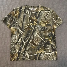 Wrangler ProGear Realtree Camo T Shirt Men’s XL Relaxed Fit Vintage Y2K Hunting