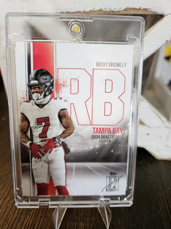 2024 Topps - Bucky Irving #184 Draft Class Tampa Bay Buccaneers