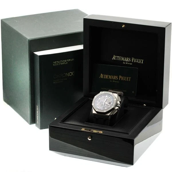 Audemars Piguet — Audemars Piguet 26405CG.OO.A004CA.01 44mm Ti Gray Dial Automatic Watch #C16526