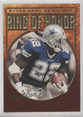2002 Topps Ring of Honor Emmitt Smith #ES28 HOF 1q9