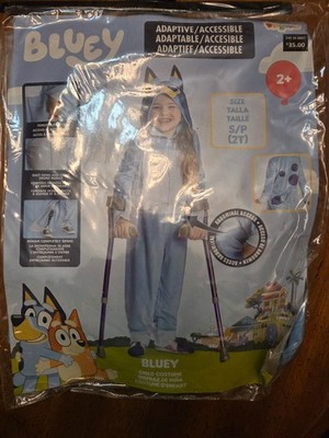 2T Bluey Costume Adaptive/Accessible
