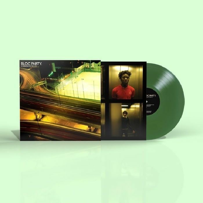 BLOC PARTY - A Weekend In The City (reissue) - limited dark green vinyl LP