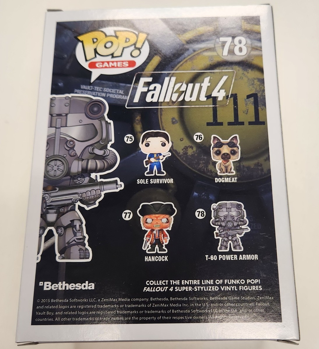 Funko Pop! Vinyl: Fallout - T-60 Power Armor (T-60) #78 for sale