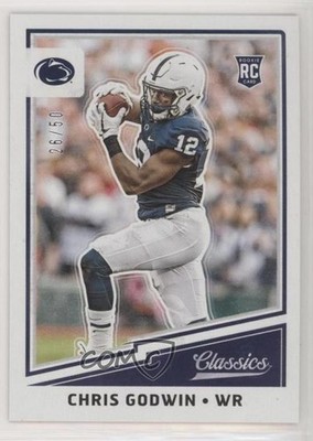 2017 Panini Classics Rookies Blank Back 26/50 Chris Godwin #299 Rookie RC 1b9