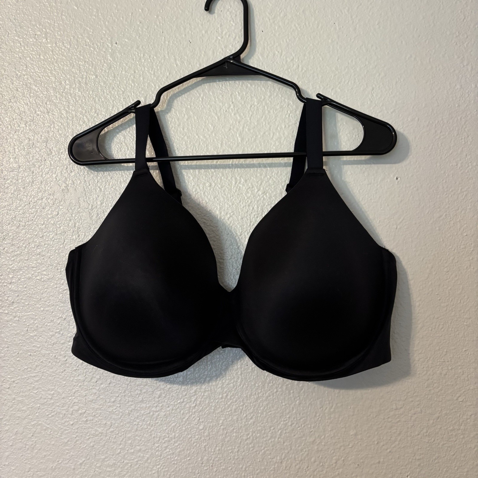 Black Auden Everyday Lightly Lined Bra; Size 44DD