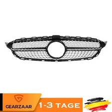K&uuml;hlergrill Frontgrill Diamant passt f&uuml;r Benz W205 C205 15&ndash;18 Schwarz