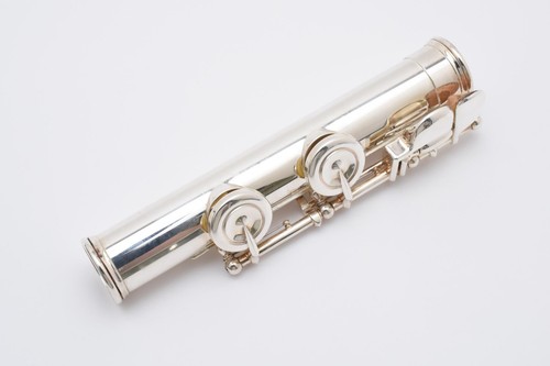 Yamaha YFL-597 Ring Key Finesse Professional Flute Silver Open Hole B 2506292 - Picture 6 of 10