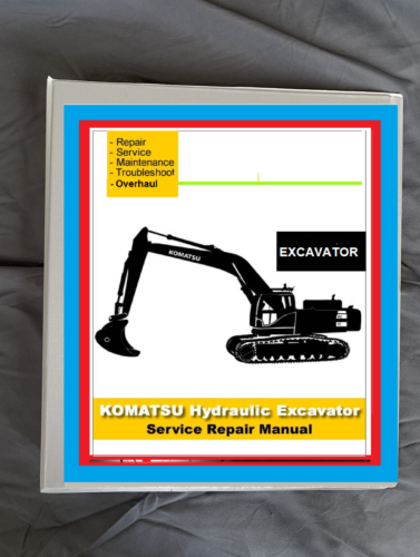 Komatsu PC200 PC200LC-5 PC220-5 PC200-LC5 Excavator SERVICE workshop MANUAL