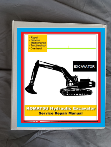 Komatsu PC200-8  Excavator SERVICEworkshop repair & PARTS BOOKS FREE Ship - Afbeelding 1 van 1