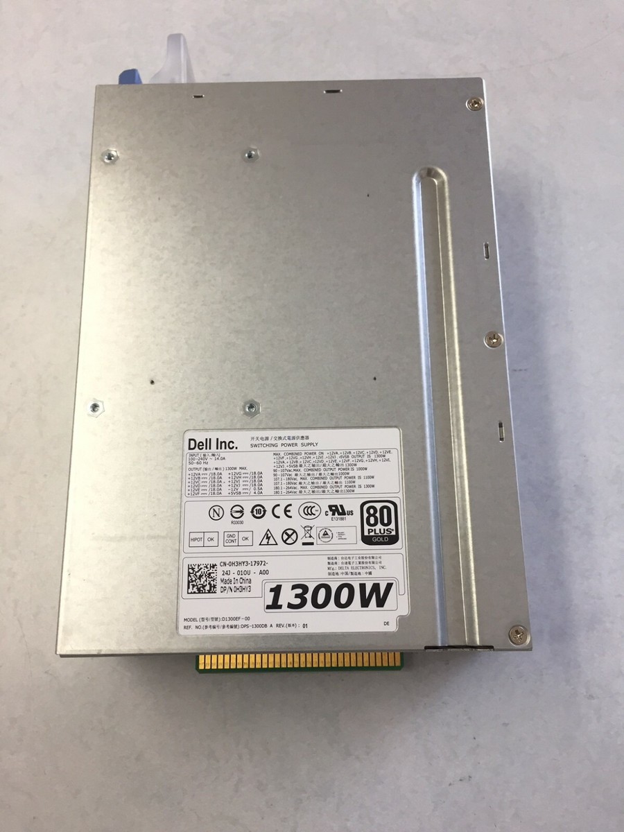 D1300EF-01,H1300EF-02 Dell Power Supply 1300 Watts for Precision