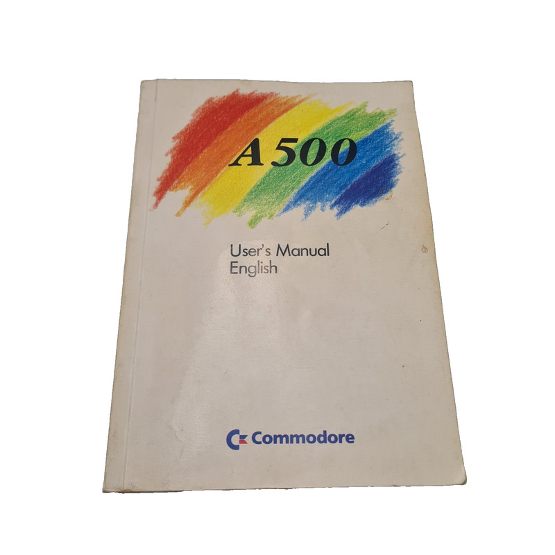 Commodore Amiga A500 User Manual English 1980s Users Guide