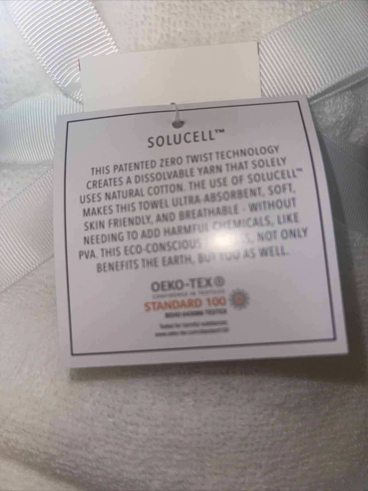 Hotel Vendome Quick Dry Spa 100 Zero Twist Cotton Solucell 2 Pack Hand