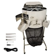 100-240V Vertical Type Leaf Bowl Trimmer 19" Electric Bud Trimmer 950-1200RPM