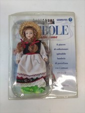 BAMBOLE DA COLLEZIONE IN PORCELLANA BAMBOLE DEL MONDO FABBRI N° 07 GERMANIA