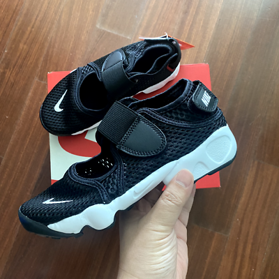 Nike Air Rift Kids Black Preschool Mary Jane Sneakers ✓Multiple