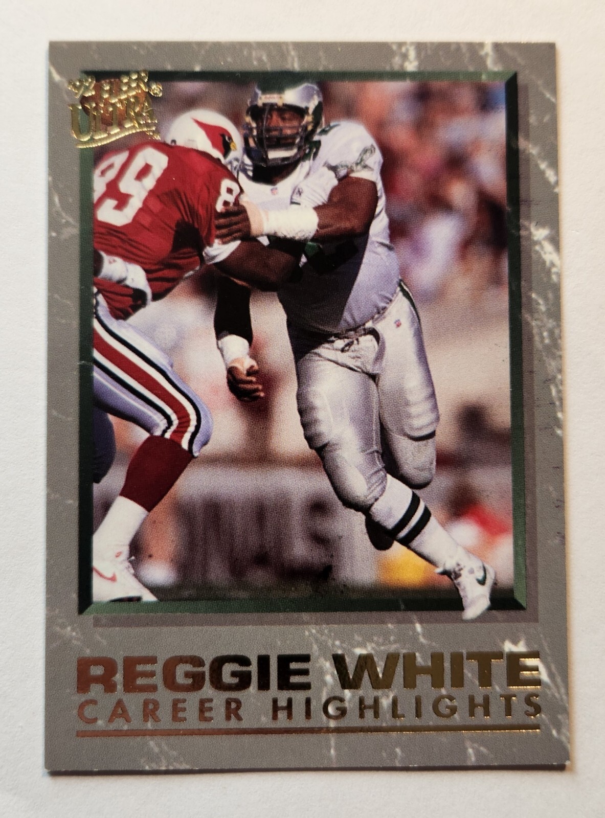 1992 Ultra Reggie White Career Highlights 10 of 10 NM-MT!!