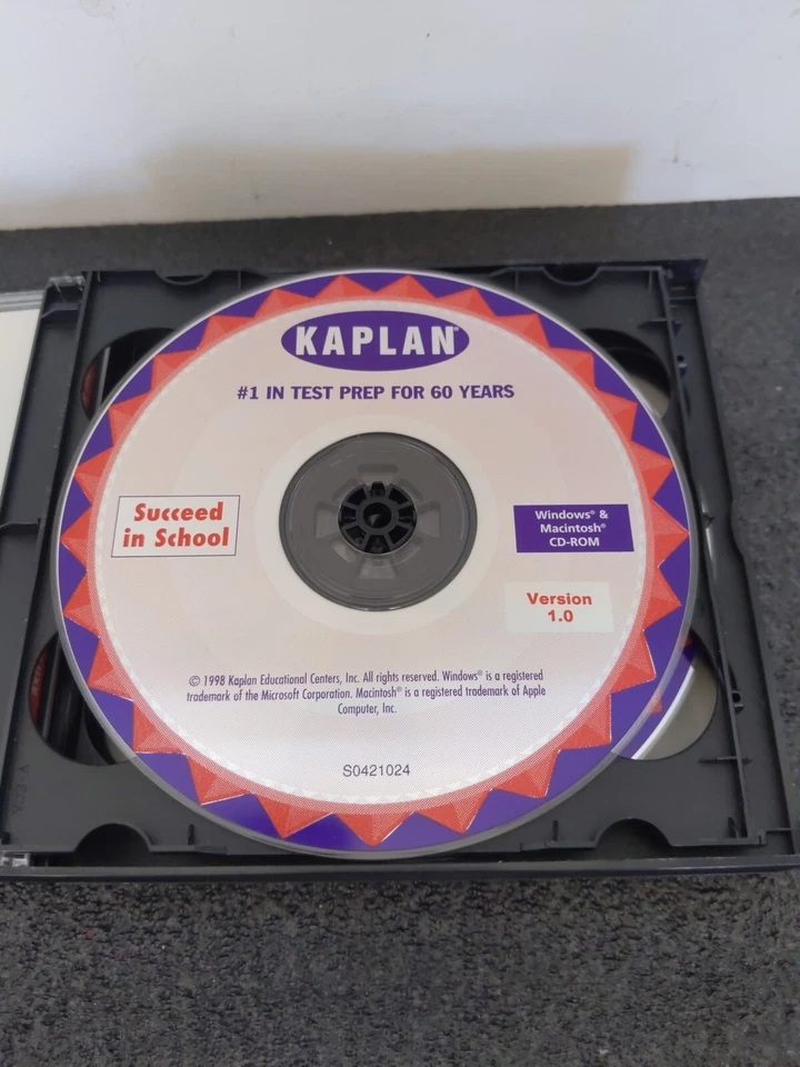 Kaplan SAT/ACT/PSAT Ver. 3.0 Deluxe Edition (5 Disc Set) Test Preparation Kit - Image 3 of 4