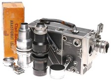 Cine Kodak Special 16mm movie camera 3 lenses outfit