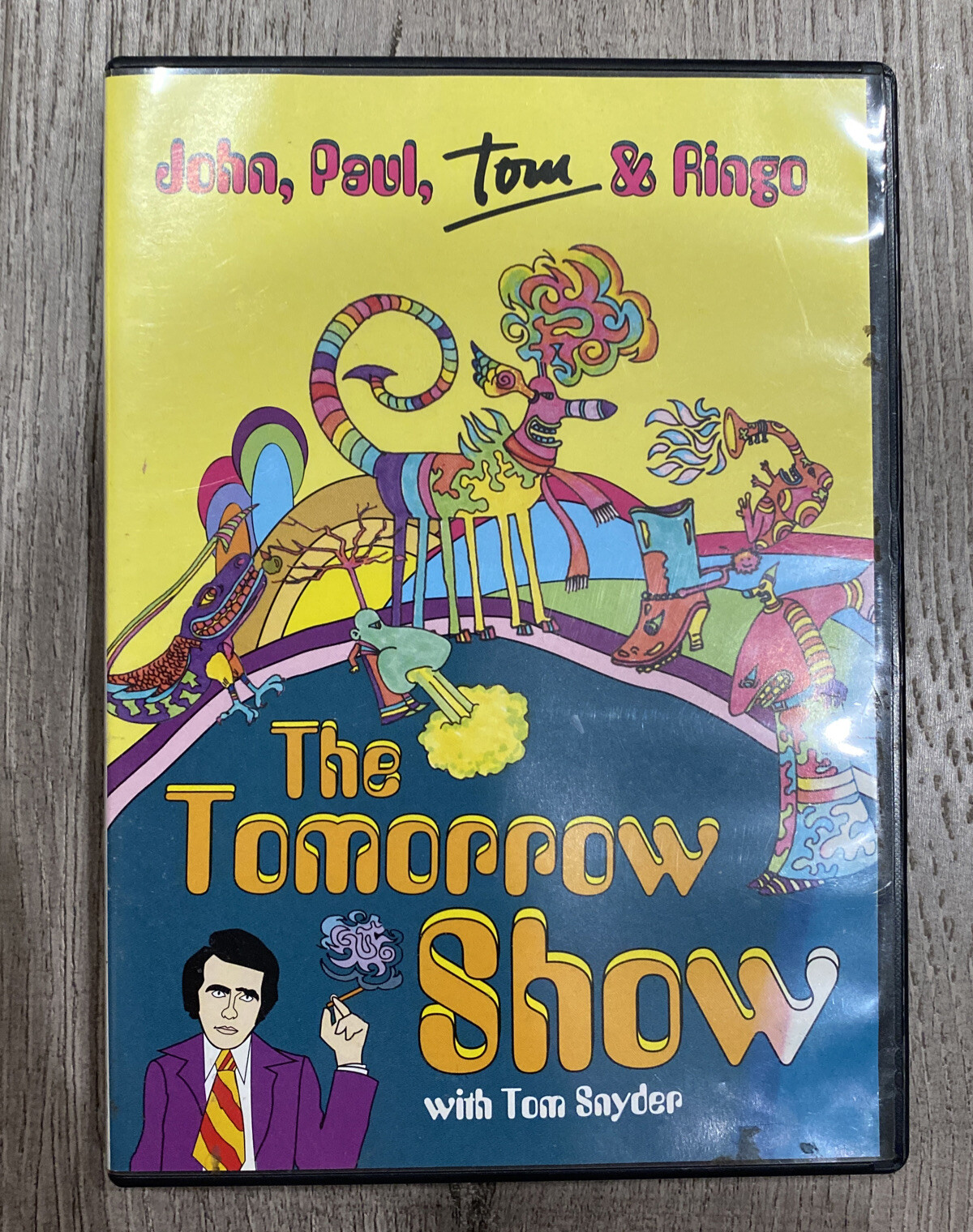 The Tomorrow Show With Tom Snyder John Paul Tom Ringo Dvd Ebay