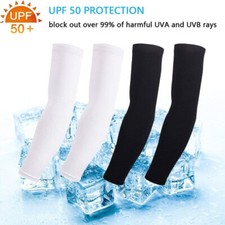 UV-Proof Sport Cooling Arm Sleeves for Men Women Jogging Running Hiking Cycling