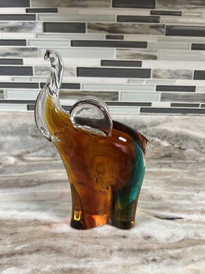 V. Nason & C. Murano Italy Art Glass Elephant Figurine | eBay