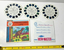 Sawyer's view master B676 Prehistoric Life Paleontology View-Master 3 Reels